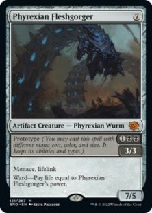 Phyrexian Fleshgorger (foil)