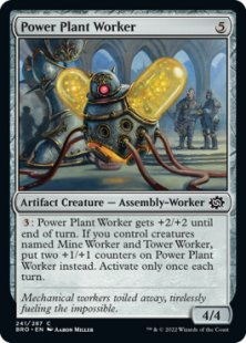 Power Plant Worker (foil)