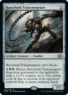 Razorlash Transmogrant (foil)