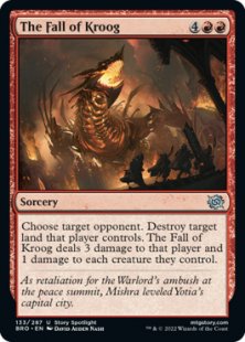 The Fall of Kroog (foil)