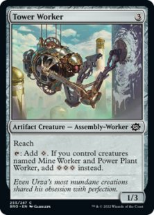 Tower Worker (foil)