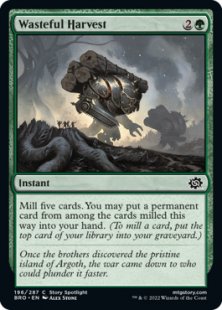 Wasteful Harvest (foil)