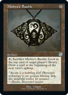 Mishra's Bauble (foil)