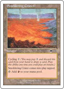 Smoldering Crater