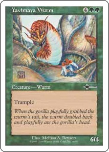 Yavimaya Wurm