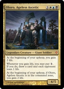 Oloro, Ageless Ascetic (foil) (oversized)