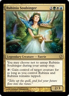 Rubinia Soulsinger (foil) (oversized)