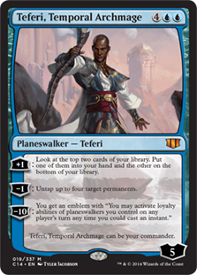 Teferi, Temporal Archmage (foil) (oversized)