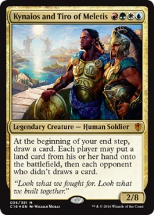 Kynaios and Tiro of Meletis (foil) (oversized)