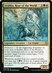Arahbo, Roar of the World (foil)