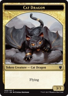 Cat Dragon token (3/3)