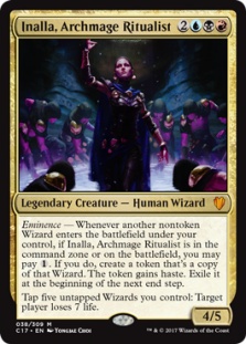 Inalla, Archmage Ritualist (foil) (oversized)