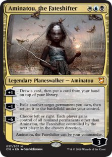 Aminatou, the Fateshifter (foil) (oversized)