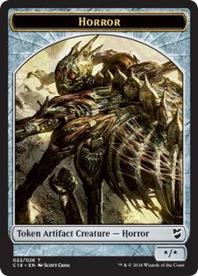 Horror token (*/*)