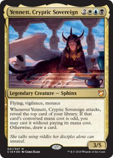 Yennett, Cryptic Sovereign (foil)