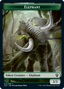 Elephant token (3/3)