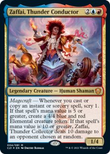 Zaffai, Thunder Conductor (foil)