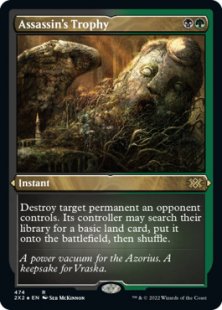 Assassin's Trophy (#139) (borderless) - Secret Lair Drop Series