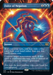 Force of Negation (foil) (borderless)