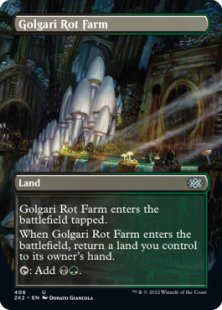 Golgari Rot Farm (foil) (borderless)