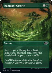 Rampant Growth (foil) (borderless)