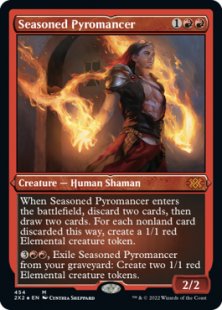 Seasoned Pyromancer (foil-etched)