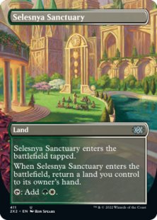 Selesnya Sanctuary (foil) (borderless)