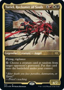 Tariel, Reckoner of Souls (foil-etched)