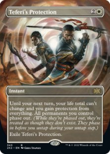 Teferi's Protection (foil) (borderless)