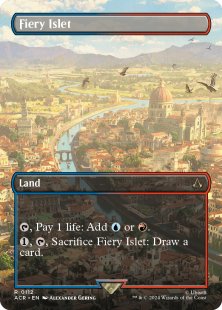 Fiery Islet (borderless)