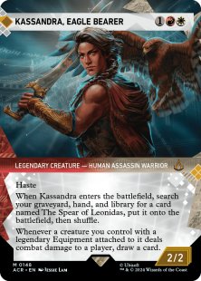 Kassandra, Eagle Bearer (#148) (showcase)