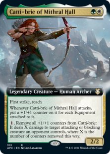 Catti-brie of Mithral Hall (extended art)