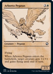Arborea Pegasus (foil) (showcase)