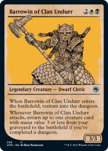 Barrowin of Clan Undurr (foil) (showcase)