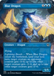 Blue Dragon (foil) (borderless)