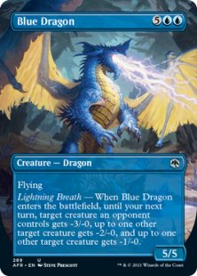 Blue Dragon (borderless)