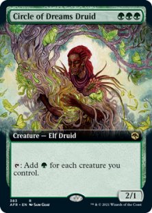 Circle of Dreams Druid (foil) (extended art)