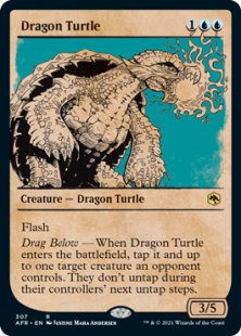 Dragon Turtle (foil) (showcase)
