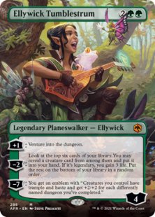 Ellywick Tumblestrum (foil) (borderless)