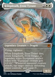 Icingdeath, Frost Tyrant (foil) (borderless)