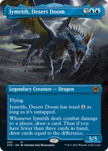 Iymrith, Desert Doom (foil) (borderless)