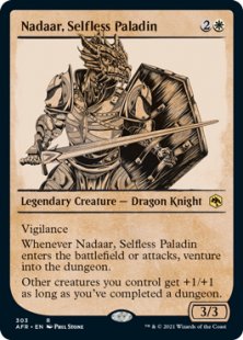 Nadaar, Selfless Paladin (foil) (showcase)