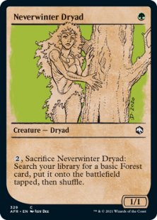 Neverwinter Dryad (foil) (showcase)