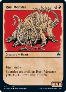 Rust Monster (foil) (showcase)