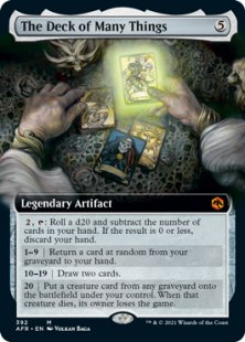 The Deck of Many Things (extended art)