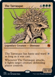 The Tarrasque (foil) (showcase)