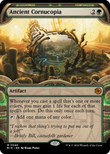 Ancient Cornucopia (#46) (foil) (showcase)