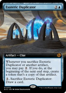 Esoteric Duplicator (#70) (foil) (extended art)