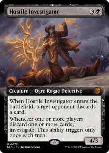 Hostile Investigator (#75) (extended art)