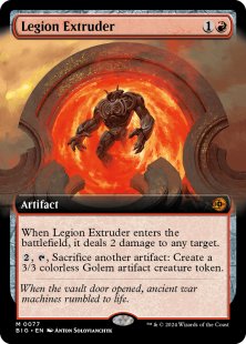 Legion Extruder (#77) (foil) (extended art)